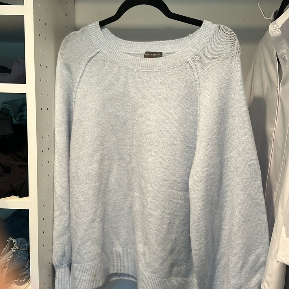 Baby blue Vince camuto sweatshirt